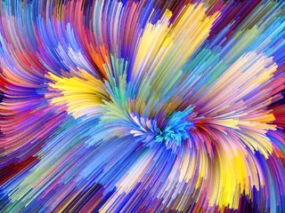 Selbstklebende Fototapeten Elements of Color Vortex © agsandrew