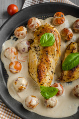 Grilled chicken breast