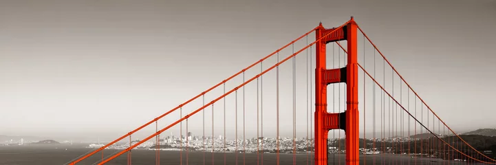 Nahtlose Tapete Airtex Golden Gate Bridge Golden Gate Bridge