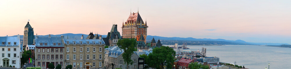 Fototapeta premium Miasto Quebec