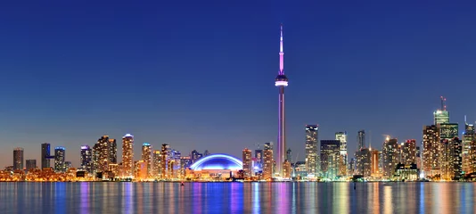 Printed roller blinds Toronto Toronto cityscape