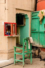 Barbers chair Varanasi
