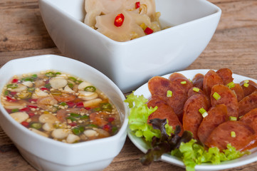 Soft breakfast in Thai style