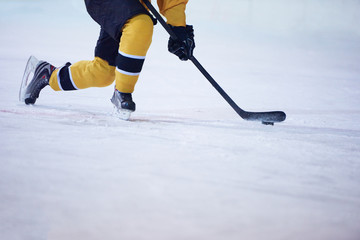 Fototapeta premium ice hockey player in action