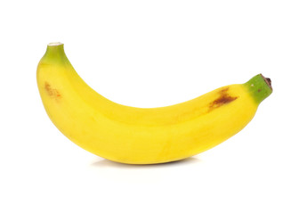 Banana isolated on white background