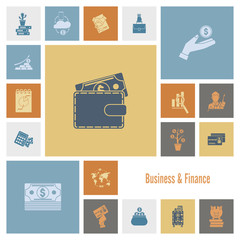 Business and Finance Icon Set