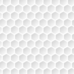 Vector Background #White Honeycomb Structure