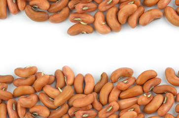 Peas isolated on white