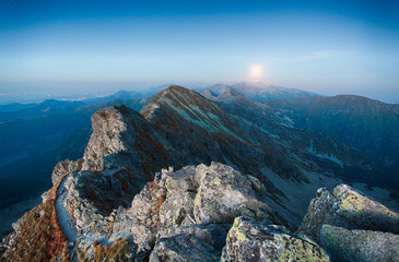 Night mountain - Slovakia Tatras