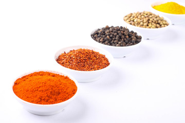 various spices