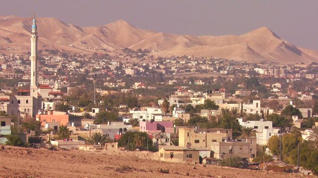 The city of Jericho in the Palestinian Territories of Israel.