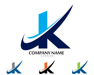 K : Logo Template
