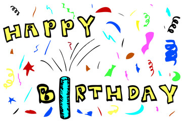 Greeting Background - Happy Birthday