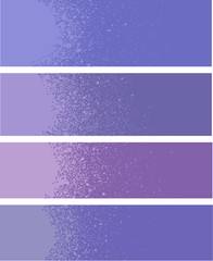 spray paint gradient detail in purple lavender magenta
