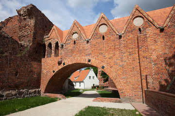 Teutonic Knights Castle Gate in Torun