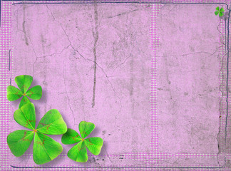 Cloverleaf postcard