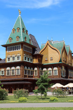 Wooden palace in Kolomenskoe, Moscow