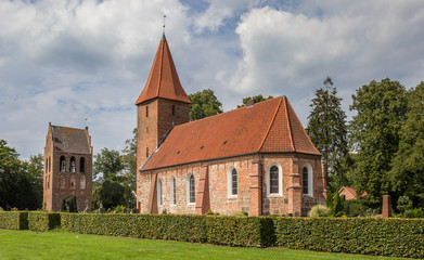 St. Ulrichs church in historical Rastede