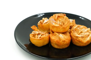 Fried taro