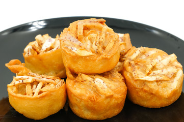Fried taro
