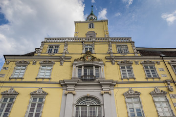 Fototapeta na wymiar Front of the Oldenburg castle in Lower Saxony