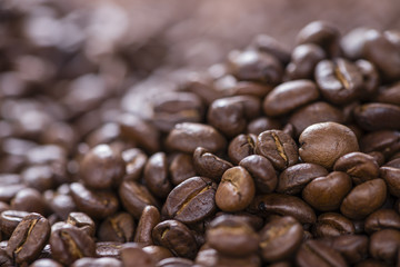 Roasted Coffee Beans Background
