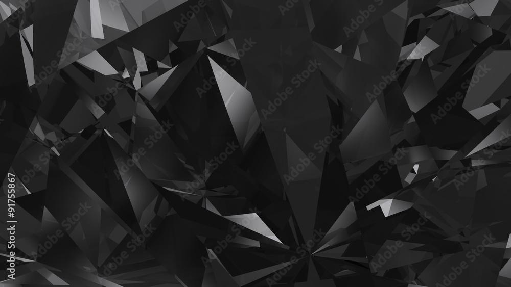 Poster black diamond detail background loop - loopable animation