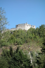 Fototapeta na wymiar Burg über Kallmünz