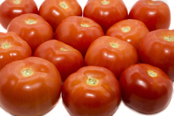 red ripe tomato