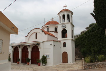 Fototapeta na wymiar Eglise orthodoxe - Axos