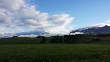Landscape in Iceland