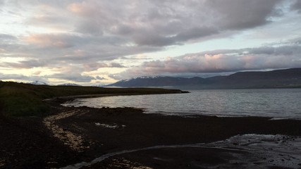Sunset in Iceland