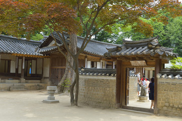 Changdeokgung Palace in Seoul, South Korea..