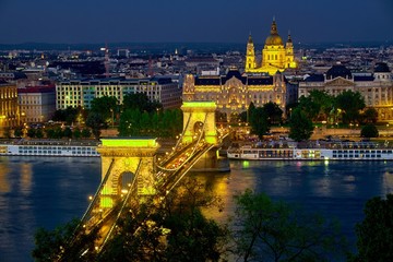 Obraz premium Budapest at Night