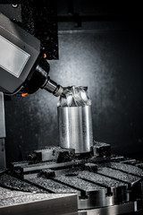Metalworking CNC milling machine.