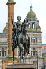 Obraz premium City Chambers in George Square, Glasgow, Scotland..