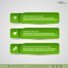 Obraz premium Vector Banners