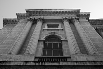 Obraz premium History building facade