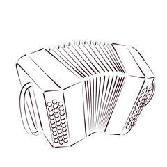 Sketched bandoneon.