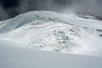 Fototapeta na wymiar Glacier. 