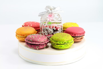 saveurs de macarons et sa cage