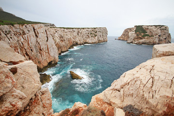 Sardinian cliff