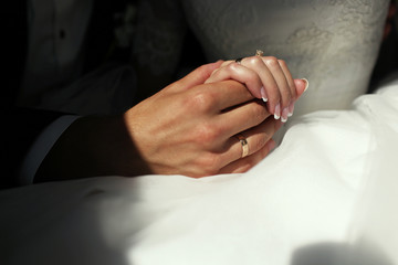  the hands of a bride
