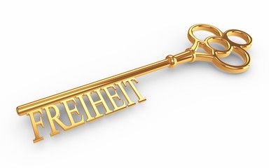Goldener Schlüssel - Freiheit