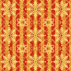 Seamless Pattern, Christmas, Vector