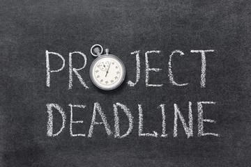 project deadline