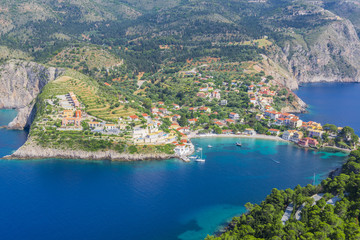 Assos village, Kefalonia island, Greece