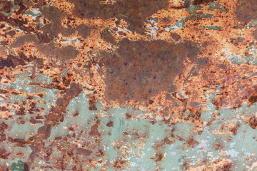 rusty metal plate panel corroded texture background