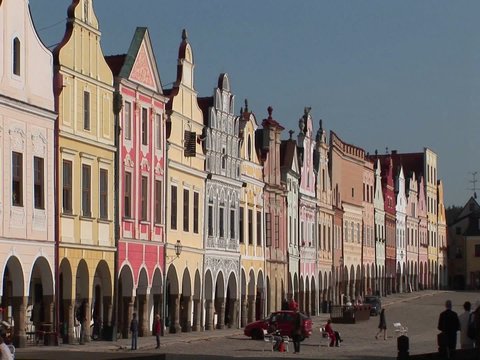 The charming town of Mikulov in the Czech Republic.