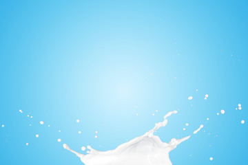 Obraz na płótnie Canvas Milk Splash